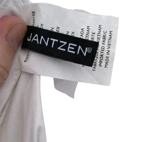 La Blanca Women's One Piece Polka Dot Swimsuit with Belt Black Size 12 - Picture 4 of 5